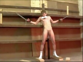 gay bdsm Josh Tied And Wanked Till He gay fetish