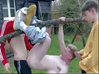 bareback British Chavs - Teaser Gay Boys Porn big cock